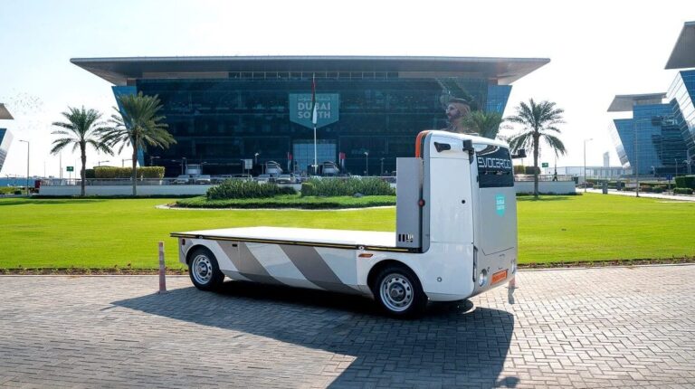 Dubai completes initial tests on driverless trucks.