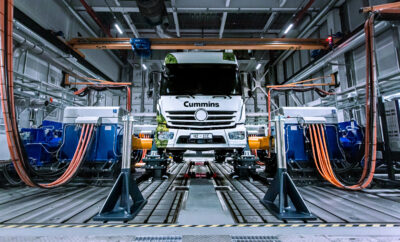 H2-ICE powered truck shows how medium-duty trucks are tested