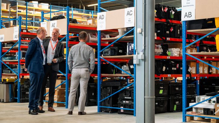 Electro Rent opens large facility in Belgium