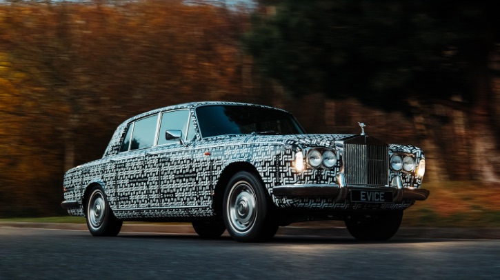 Evice's electric Rolls-Royce Silver Shadow prototype begins testing