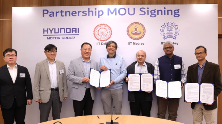 Hyundai partners with Indian institutes to advance battery research.