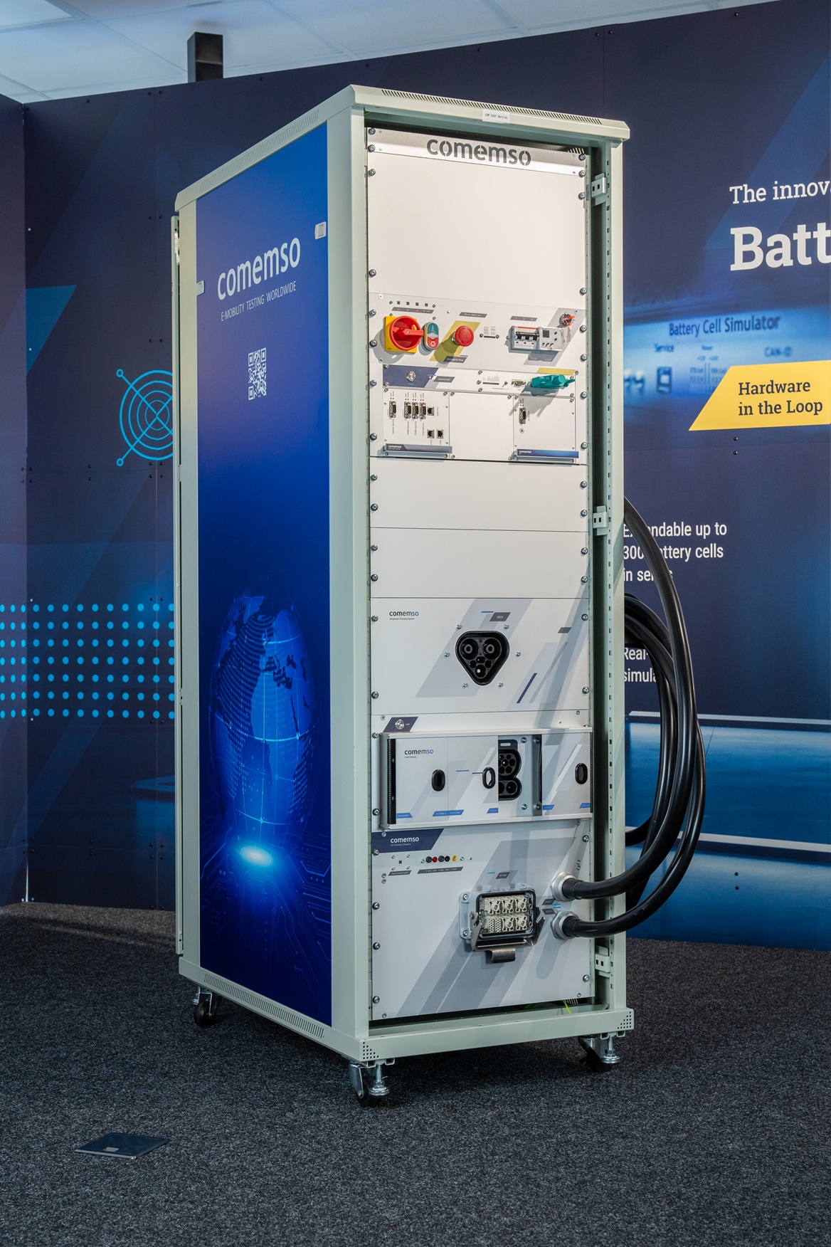 New EV test platform from Comemso introduces megawatt charging capabilities