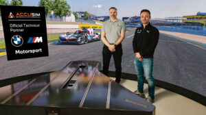 BMW M Motorsport selects AccuSim as its simulation partner